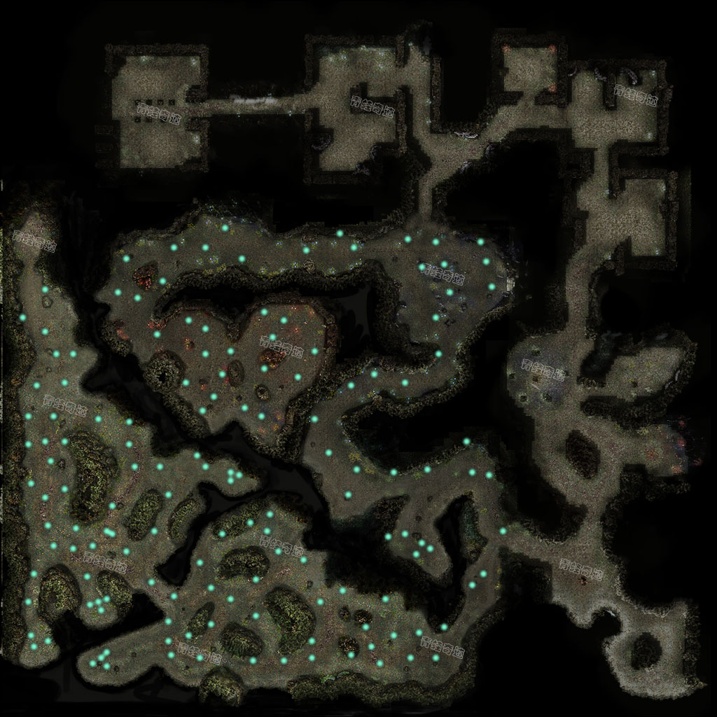 幽暗森林刷怪点